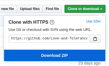Downloading from GitHub